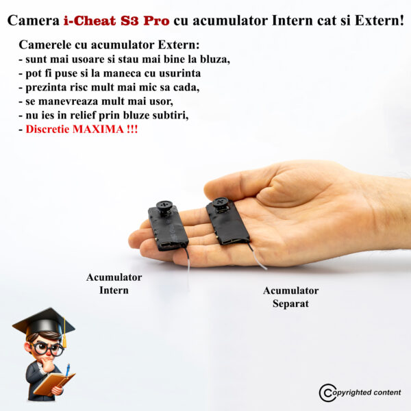 camera video pentru copiat s3 pro 8